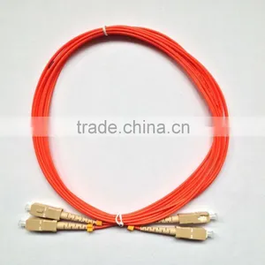 G657 sc Multi Mode Duplex Orange Color Fiber Optic Patch Cable With Low Price thumbnail-3