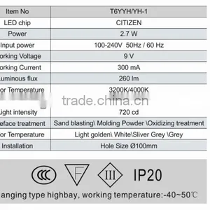 Wuxi Guangtai Energie Led Downlights/new Design Downlight thumbnail-6