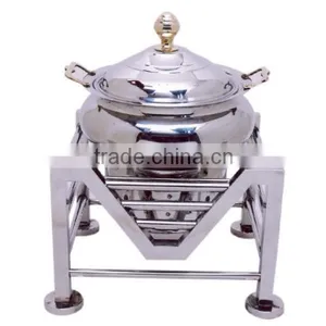 Economy Buffet Chaffing Dish for Sale/indian Brass Chaffing Dish/buffet Restaurant Serving Dish thumbnail-4
