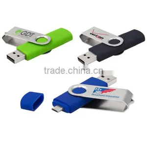 Swivel Otg Usb Pen Drive, Wholesale Otg Usb Stick, Popular 2 in 1 Usb Flash Drive (support Support Smart Phone and Tablet PC) thumbnail-6