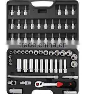 61 PC 3/8 DR. Socket Wrench Set thumbnail-1