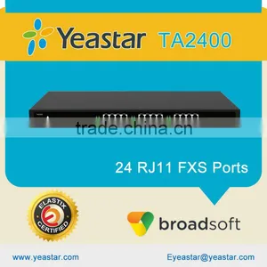 24 Ports Analog Gateway FXS VOIP Gateway thumbnail-1
