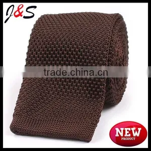 New Arrival Prussian Nacy Blue Knitted Necktie KT063 thumbnail-5