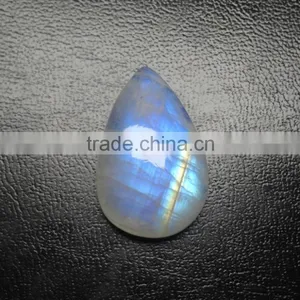 Blue Flashy Moonstone With Pear Shape thumbnail-1