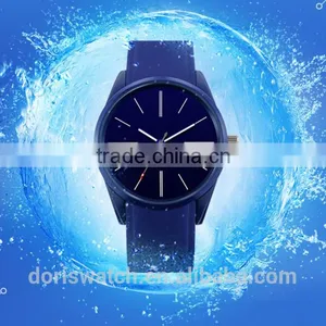 Promotional Simple Private Label Pure Color Silicone Watch China Wholesales Watches thumbnail-2