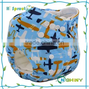 Wholesale Modern Bamboo Cotton Soft Breathable Newborn Cloth Diaper thumbnail-1