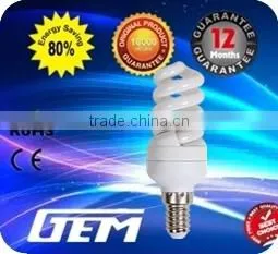 PBT Body Tri Phosphor Powder Super Mini Twist Spiral 5W-25W Energy Saving Bulb,fluorescent Lamps With China Factory Price thumbnail-4