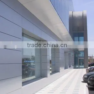 4MM Silver Mirror Aluminium Composite Panel Unbreakable Material Used in Building thumbnail-2
