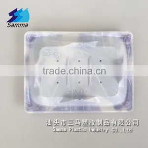 KW-0005XG-B Biodegradable Clear Blister Disposable Sushi Tray thumbnail-5