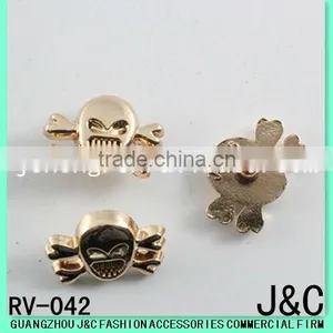 Skull Head Shape Garment Accessories/nail Head/stud/crystal Stud thumbnail-1