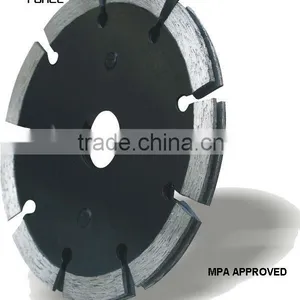 Double Groove Diamond Tuck Point Blades for Marble Stone thumbnail-1