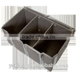 Divided Multi-compartment Storage Box, See-Through Window Zipper Storage Box thumbnail-4