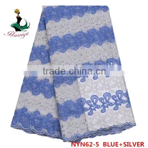 2016 Haniye African French Net Lace Fabric Embroidery Tulle Lace Fabric/NYN62 thumbnail-4