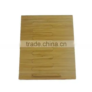 DT013/Hot Sales Bamboo Square Ipad Holder,New Design Bamboo Ipad Rack,Tablet Stand thumbnail-2