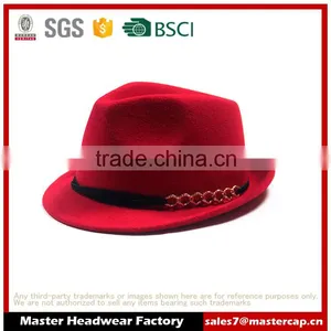 Blue Fedora Hat Block Hat thumbnail-3