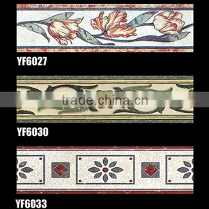 Minqing High Quality Glazed Border Tiles 80x300mm thumbnail-1