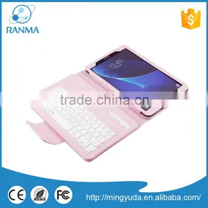 Trade Assurance pu Leather Tablet pc Case With Keyboard and Touchpad thumbnail-2