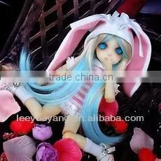 2014 Hot Sale White and Blue Doll Wig thumbnail-1