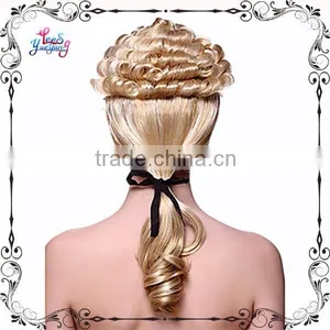Sale Synthetic Long Curly Lawyer Hair Wigs thumbnail-5