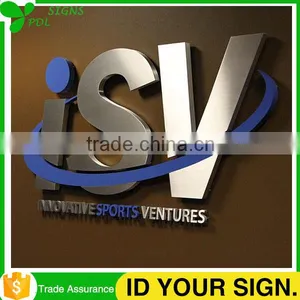 Laser Cut Custom Stainless Steel Sign Logo thumbnail-3