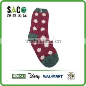 Colorful Dots Pattern Fluffy Socks thumbnail-2