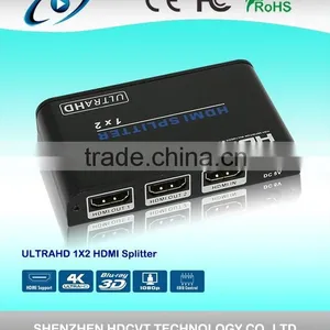 HDMI Splitter 1 * 2, 4K*2k 60Hz UHD thumbnail-1