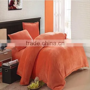 Luxury and Elegant Solid Color Printed Flannel Fleece Throw Blanket thumbnail-6