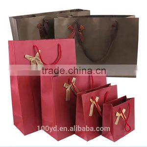 2016 Craft Design White Paper Bags For Clothes With Handles Wholesale thumbnail-2