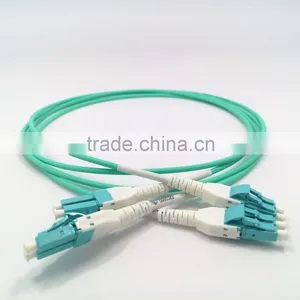 Fiber Optic OM3 OM4 LC Uniboot Patch Cord thumbnail-1