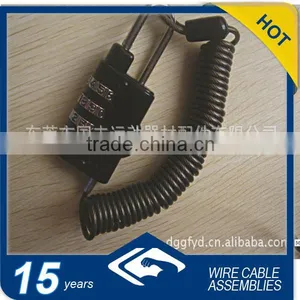 High Quality Security Lock Coil Cable thumbnail-1
