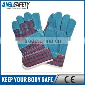 Mining Working Safety Protection Cheap Safety Leather Gloves thumbnail-1