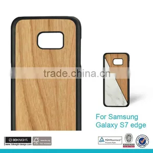 3D KNIGHT 2016 New Arrival Natural Wood Wooden Phone Case For Samsung Galaxy S7 thumbnail-3