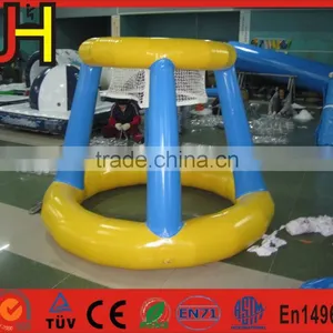 Mini Blue Inflatable Basketball Hoop For Kids Shooting thumbnail-2