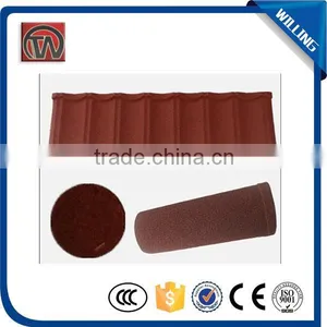 Beautiful and Classic Stone Coated Steel Roofing Tile thumbnail-6