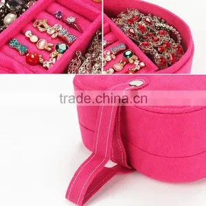 Wholesale Custom High-grade PU Leather Jewelry Box, Heart-shaped Cosmetic Box, Fashion Gift Boxes thumbnail-4