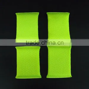 Kitchen Cleaning Sponge Green Scouring Pad With Mesh thumbnail-4