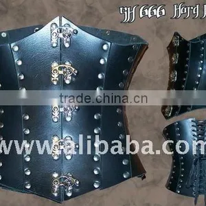 HANDMADE LEATHER UNDERBUST CORSET thumbnail-1
