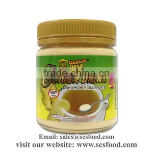 Instant 2 in 1 Ginger Drink Beverage / Minuman Halia Segera thumbnail-1