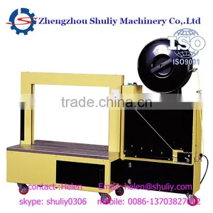 Semi-Automatic Carton Tying Strapping Machine/packing Machine for Carton Box thumbnail-4