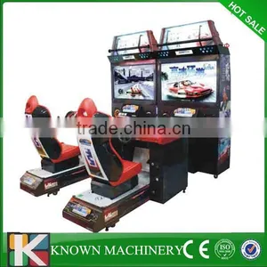 2014 Indoor Amusement Adult Simulation Games, Simulator Arcade Racing Car Game Machine thumbnail-1