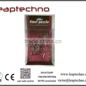 Metal Wire Puzzle Metal Puzzle With Rings Solution thumbnail-5