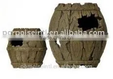 Aquarium and Garden Decoration Ornament Barrel thumbnail-1