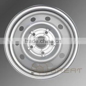 13x5.5J Passenger Steel Rim Automobile Wheel thumbnail-3