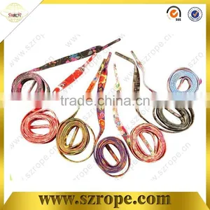 High Quality Cheap Flat Orange Polyester Shoelaces thumbnail-3