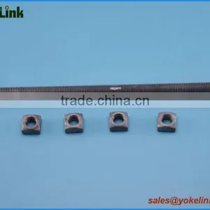 ANSI/IEEE C135.1 Hot Dip Galvanized Double-arming Bolt Full Thread thumbnail-2
