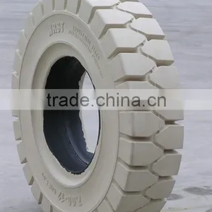 Top Quality Non Marking Tires Forklift Solid Rubber Tires Yantai WonRay Solid Tires Factory thumbnail-4