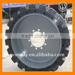 Long Life 445/65-D22.5 Molded on Solid Tires for Lifting Platform Trucks thumbnail-2