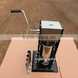 Factory Outlet Stainless Steel Filling Machine Sausage Filler 4pcs Tubes 5LB thumbnail-3