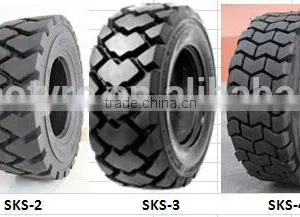 TAIHAO Brand China Tyre Top China Brand for Soft Muddy Road Bobcat Skid Steer Tyre Sks-2 10-16.5 12-16.5 thumbnail-4