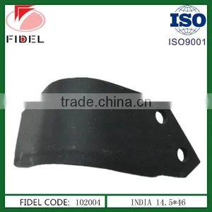 HIGH QUALITY ROTAVATOR BLADES, 14.5*46mm, 14.5*57mm, 11.5*57mm thumbnail-2